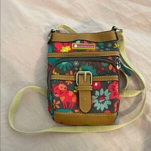 Lily Bloom Floral Crossbody Bag - Multicolor